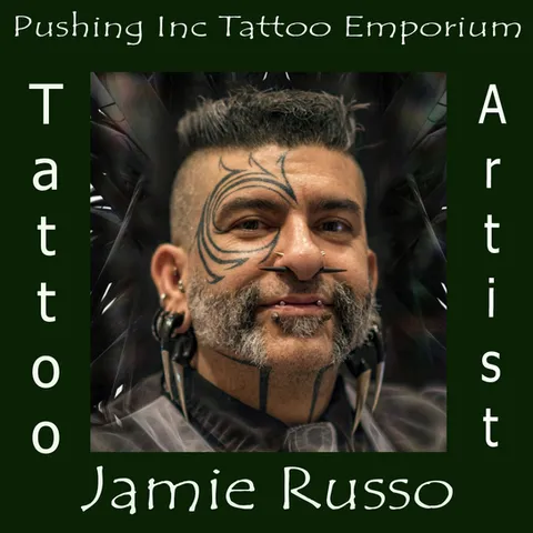 Jamie Russo, Owner · Tattoo artist